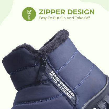 Cozy Insulated Cotton Boot Shoes with Thick Insoles