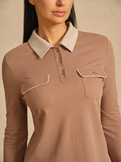 Classic Fit Breathable Golf Polo Shirt