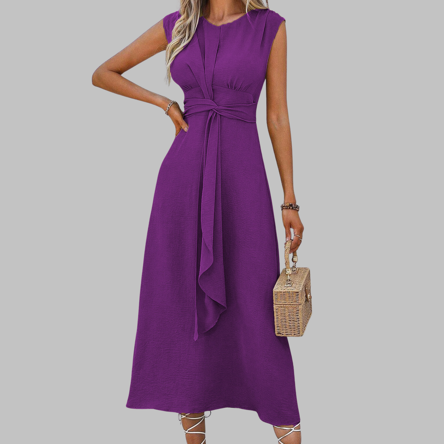 Stylish Summer V Neck Maxi Dress