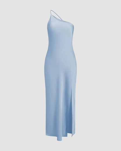 Variant image for Maliah | Long Satin Party Dress for Women-21