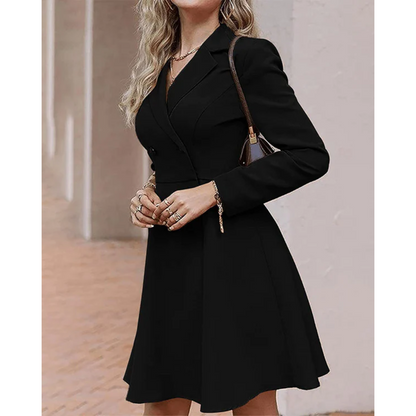 Flattering Fit Lady A-Line Long Dress