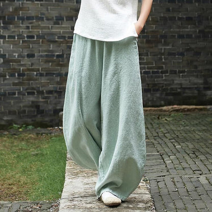 Relaxed Fit Wide Leg Pants for Women