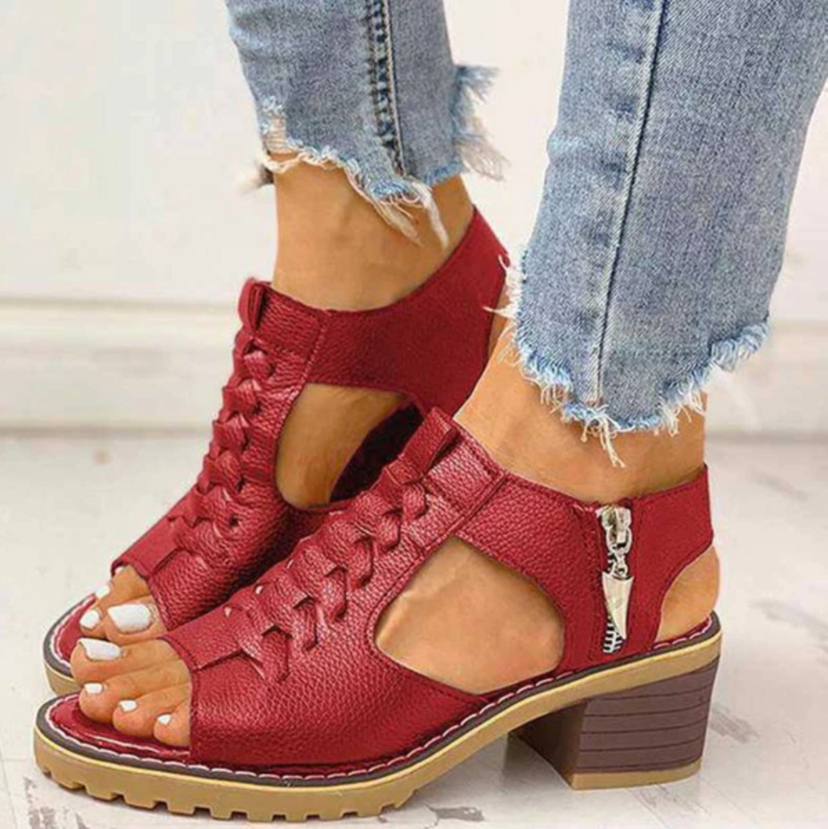 Luxurious High Heel Summer Sandals