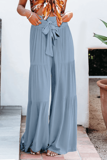 Comfortable Women's Relaxed Fit Wide Leg Trousers