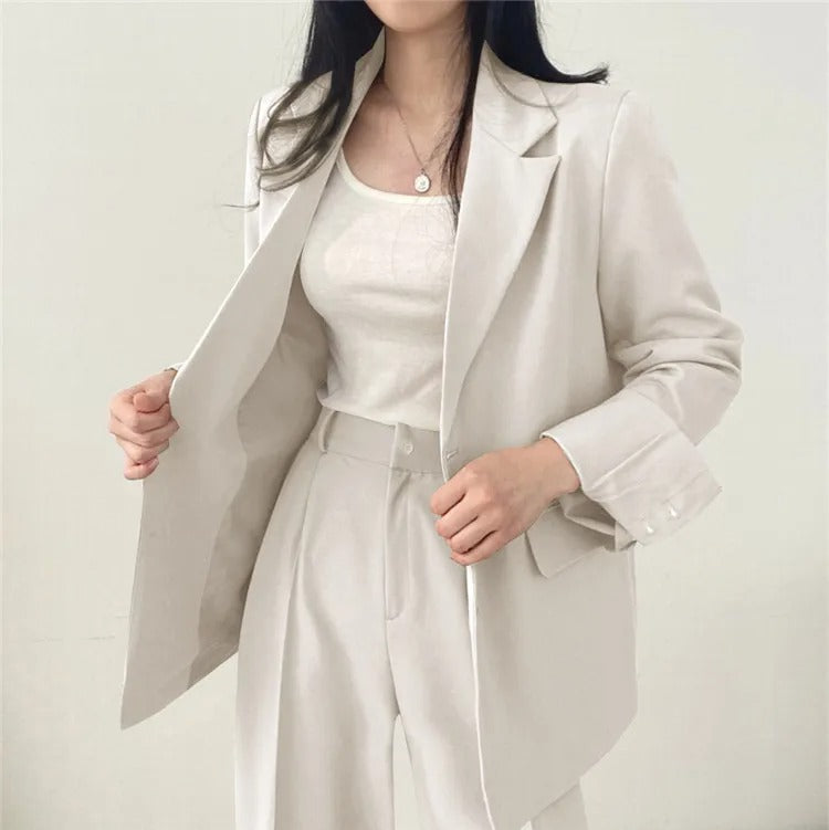 Ladies' Suit Jacket and Trousers Outfit