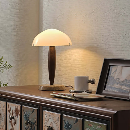 Stylish Wooden Desk Table Lamp