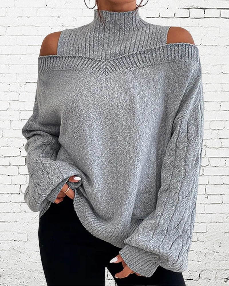 Relaxed Fit Cozy Women's Sweater