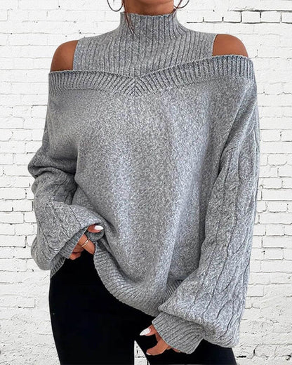 Relaxed Fit Cozy Women's Sweater