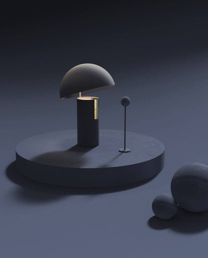 Contemporary Spinning LED Desk Lamp