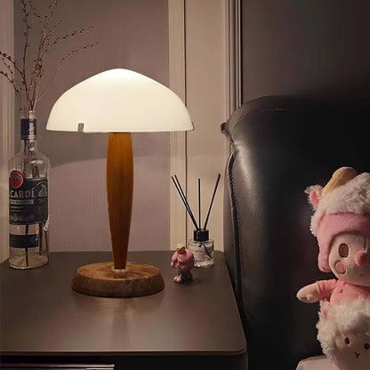 Stylish Wooden Desk Table Lamp