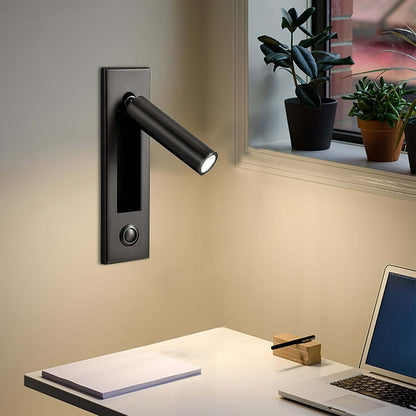 Contemporary Recessed Bedroom Wall Lamp