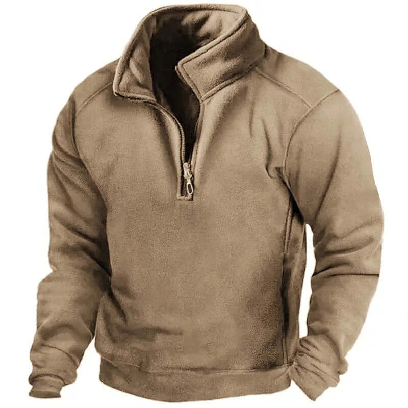 Relaxed Fit Men's Pullover Sweatshirt