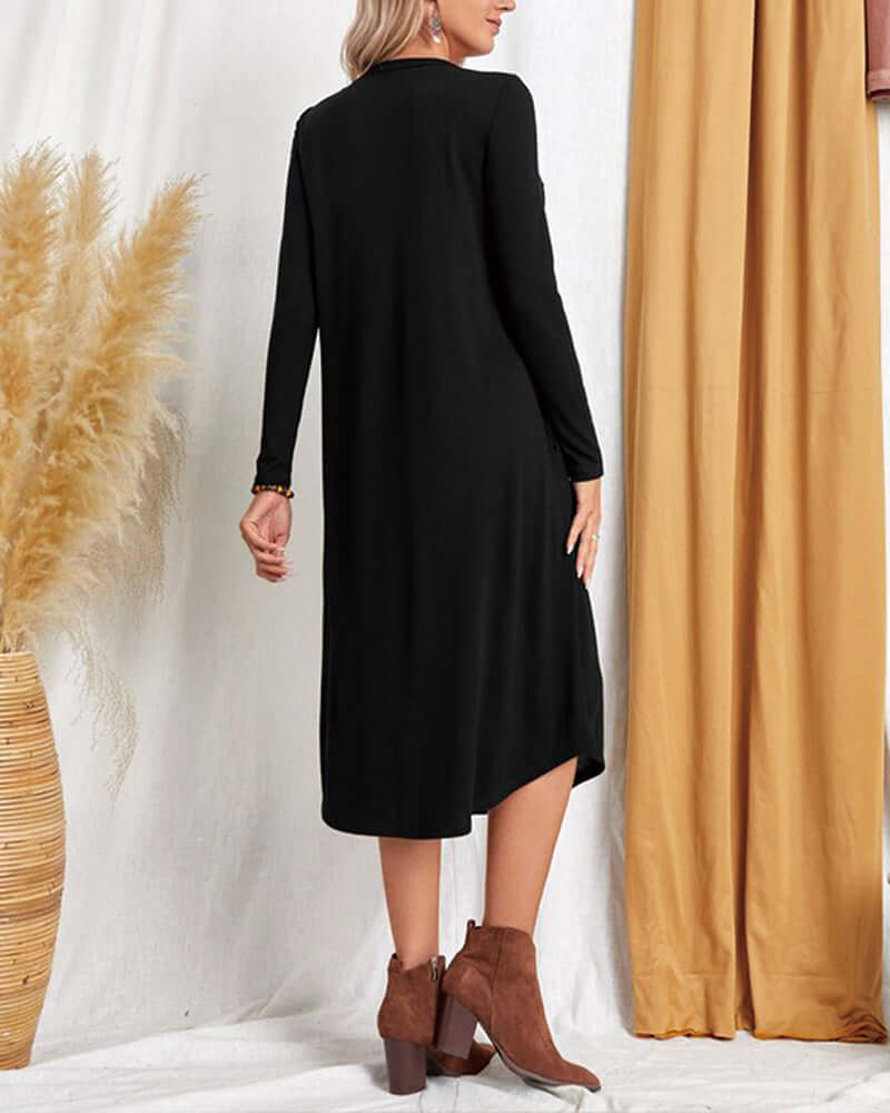 Warm Oversized Cold Weather Dress