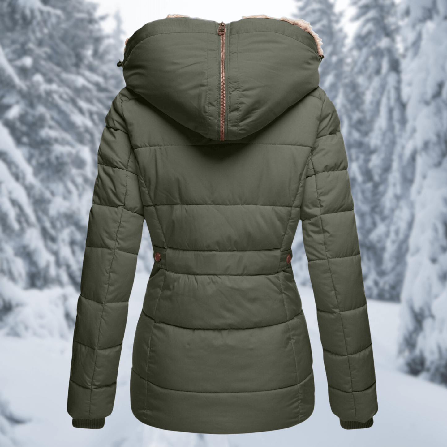 Warm Stylish Parka Coat