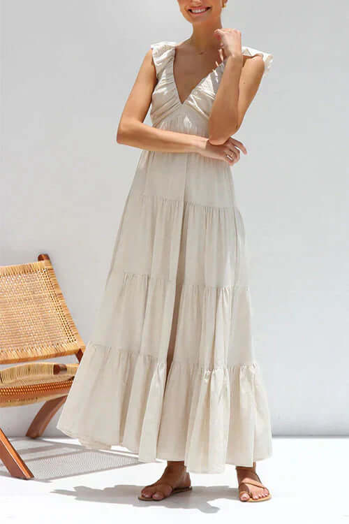 Casual Warm Weather Long Sleeve Dress