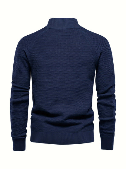 Soft Mens Crew Neck Knit Sweater