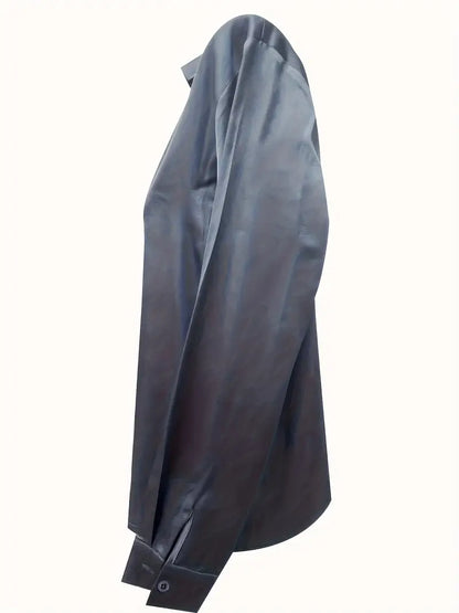 High Quality V Neck Women's Blouse