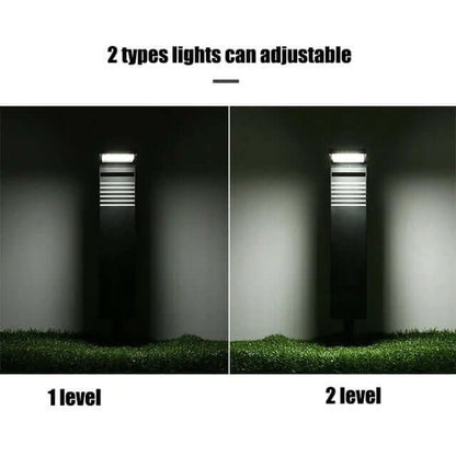 Bright Outdoor Solar Powered Lamp, 4W Warm White
