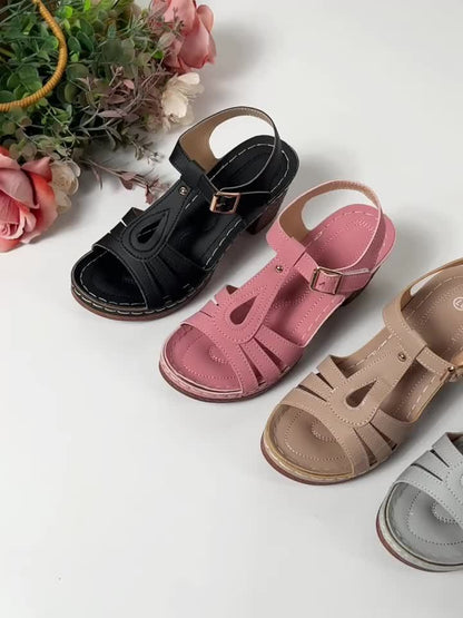Classic Buckle Summer Sandals