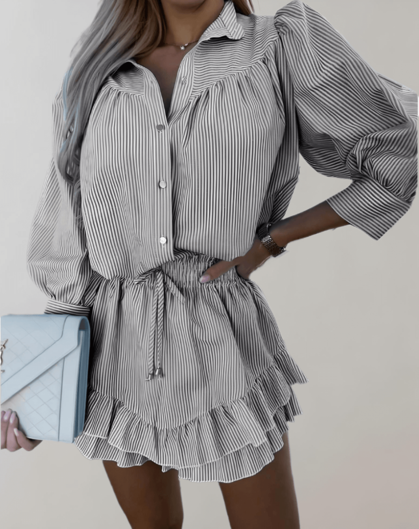 Relaxed Fit Two Piece Women's Suit