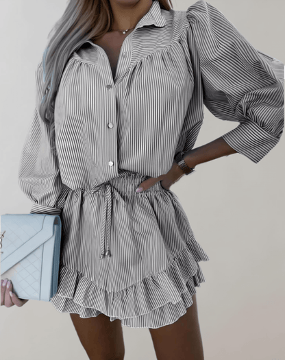 Relaxed Fit Two Piece Women's Suit