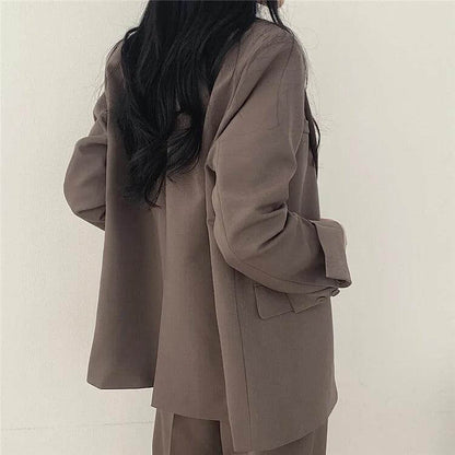 Classic Fit Jacket and Trousers Suit Set