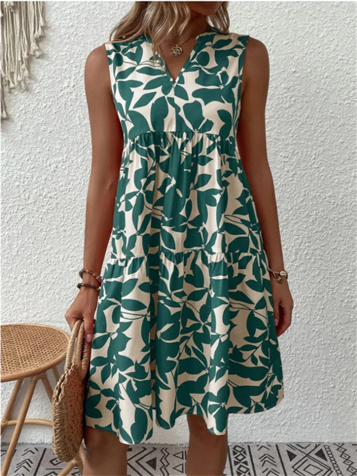 Flowy Floral Sundress for Women - Luxivelle