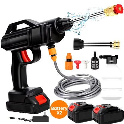 Compact Portable Pressure Washer with Rechargeable Battery