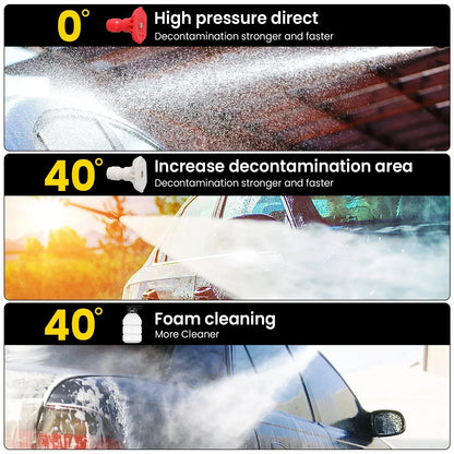 Compact Portable Pressure Washer with Rechargeable Battery