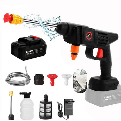 Compact Portable Pressure Washer with Rechargeable Battery