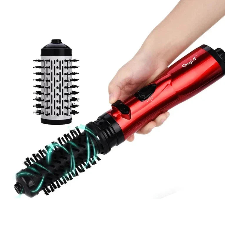 Ceramic Rotating Hot Air Brush Styler - Luxivelle