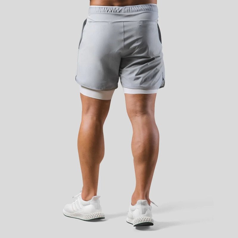 Breathable Athletic Men's Convertible Running Shorts