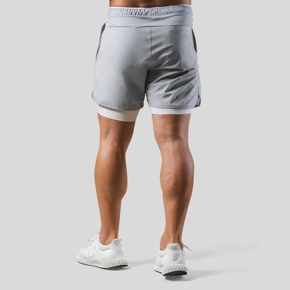 Breathable Athletic Men's Convertible Running Shorts