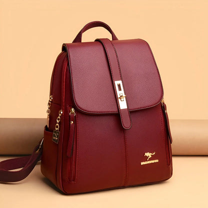 Backpack - Leather Design for Women-5