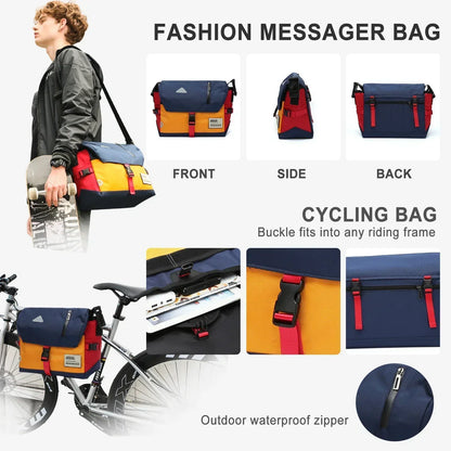 Waterproof Cross Body Messenger Travel Bag