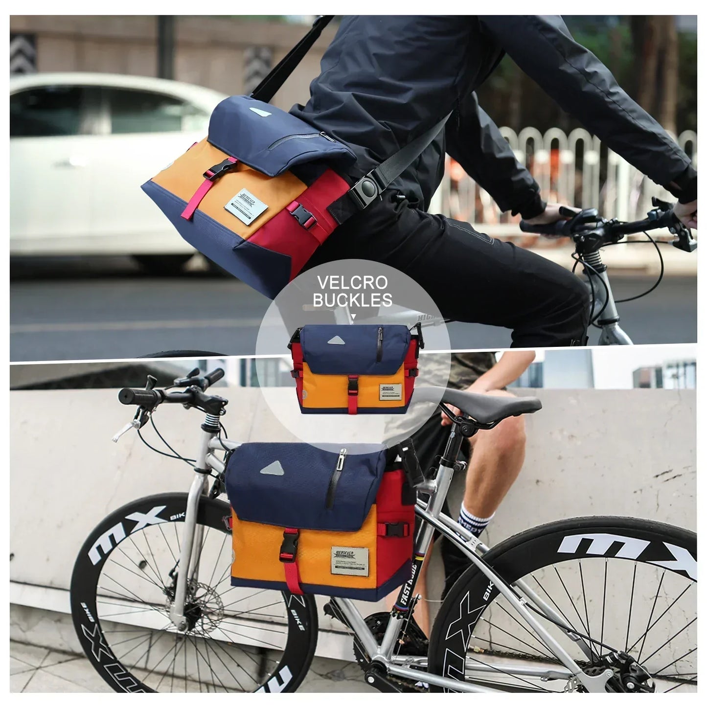 Waterproof Cross Body Messenger Travel Bag
