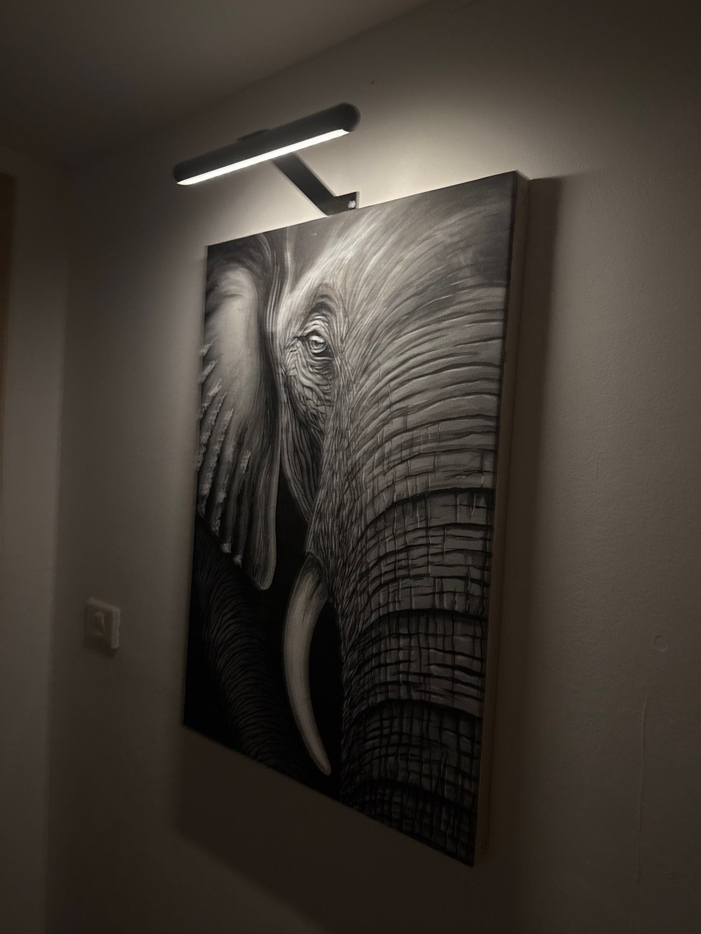 Bright Wireless LED Wall Light with Remote Control