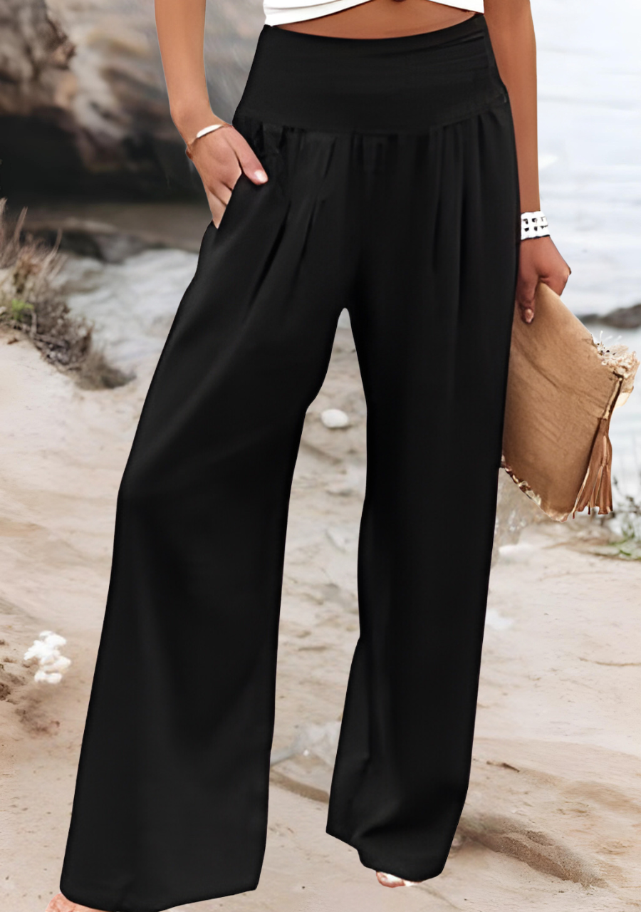 Relaxed Fit Women's Beach Trousers