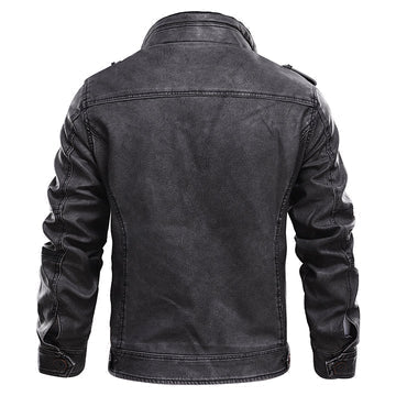 Cooper | Men's Leather Jacket - Classic Style-2