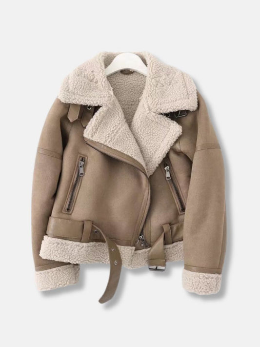 Classic Double Layered Women's Coat - Luxivelle