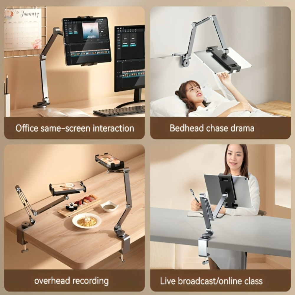 Flexible Compact Phone and Tablet Holder Stand