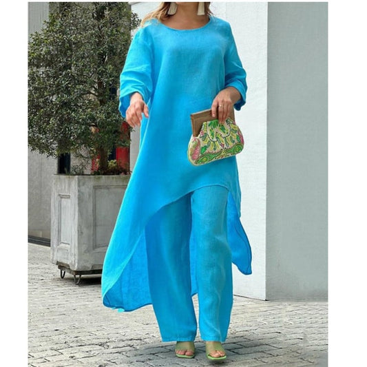 Chic Casual 2 Piece Women's Outfit - Luxivelle