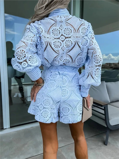Beautiful Lace 2 Piece Women's Outfit