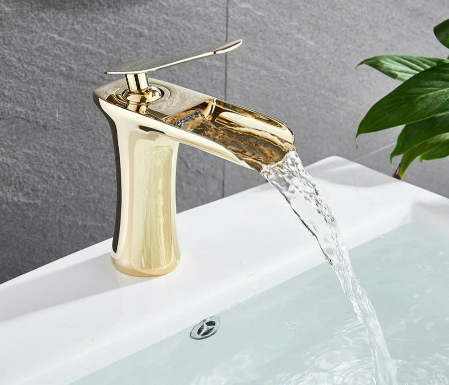 Luxury Bathroom Faucet - Sleek Contemporary Design
