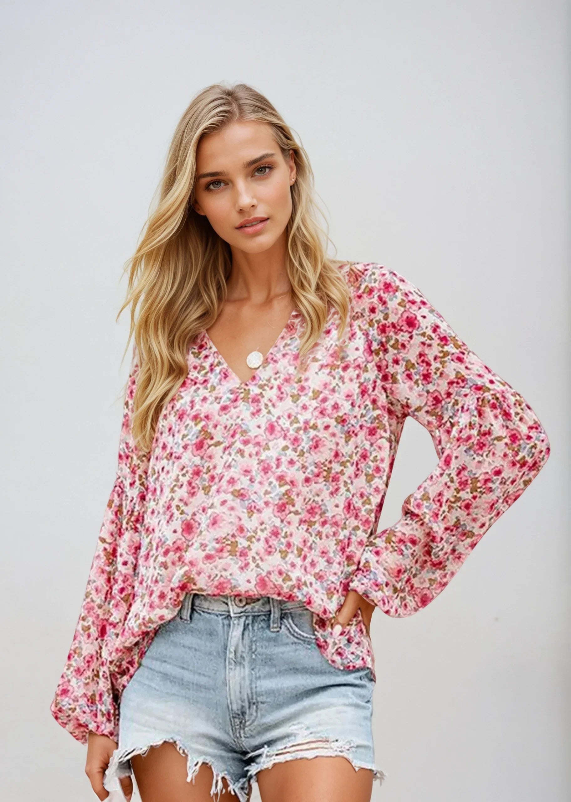 Moniek | Floral Blouse-1