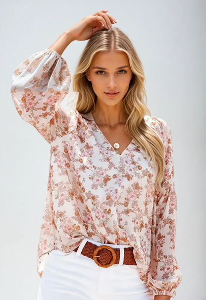 Moniek | Floral Blouse-2