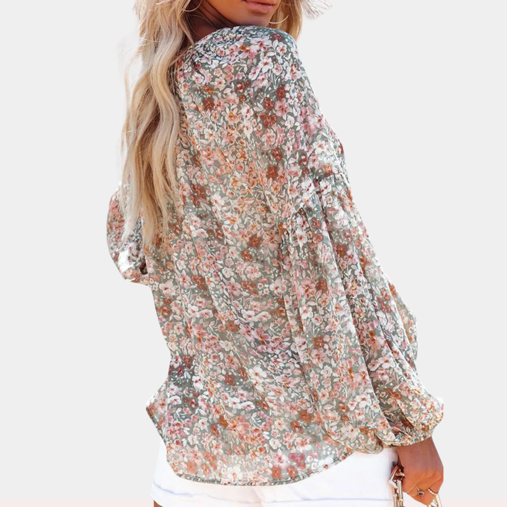 Moniek | Floral Blouse-6