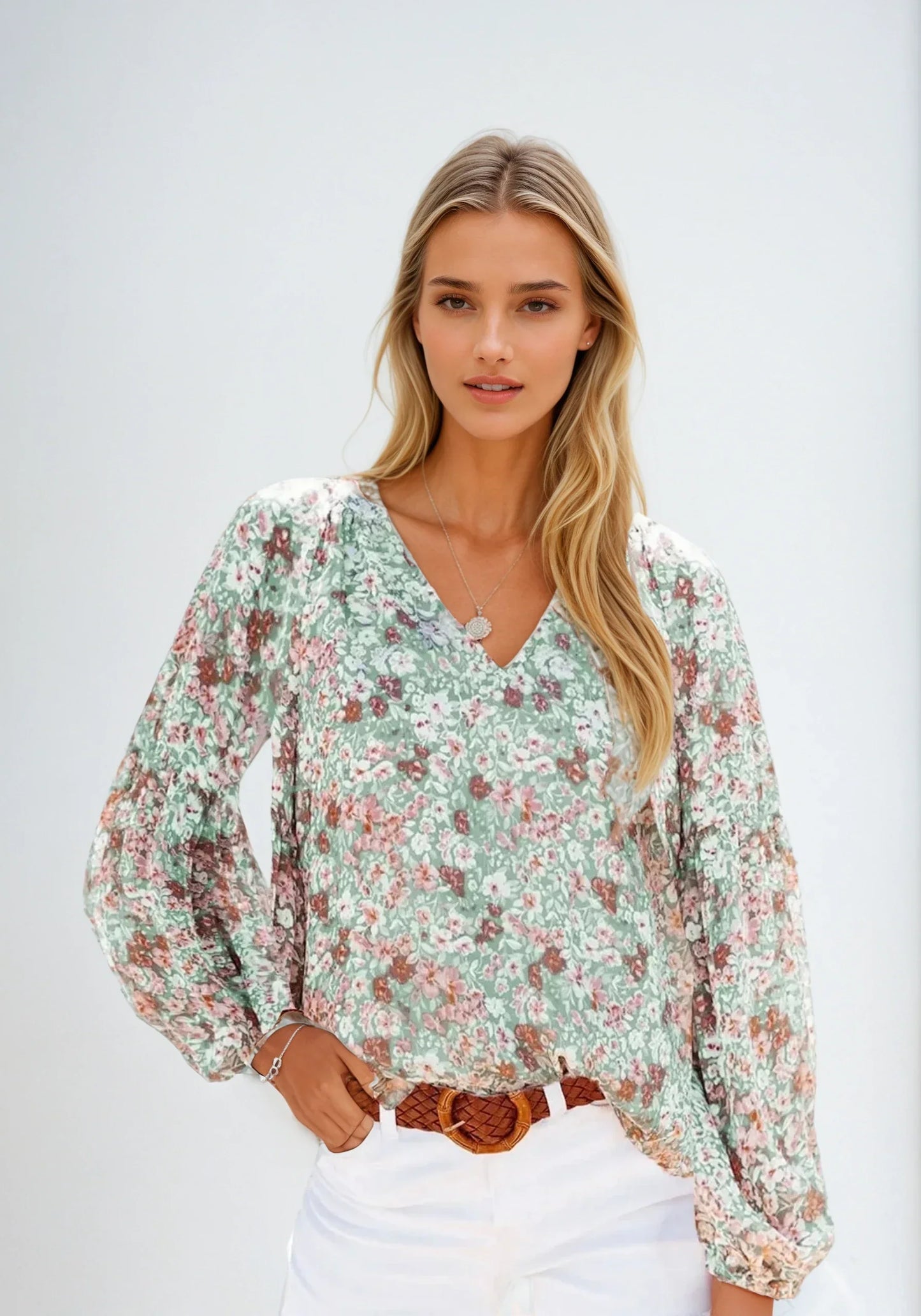 Moniek | Floral Blouse-4