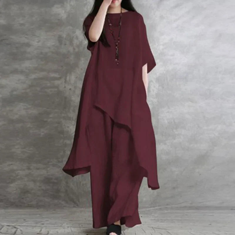 Andrada | Classic Cotton Shirt & Pants Set