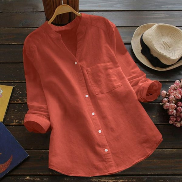 Andrea | Airy elegant cotton blouse
